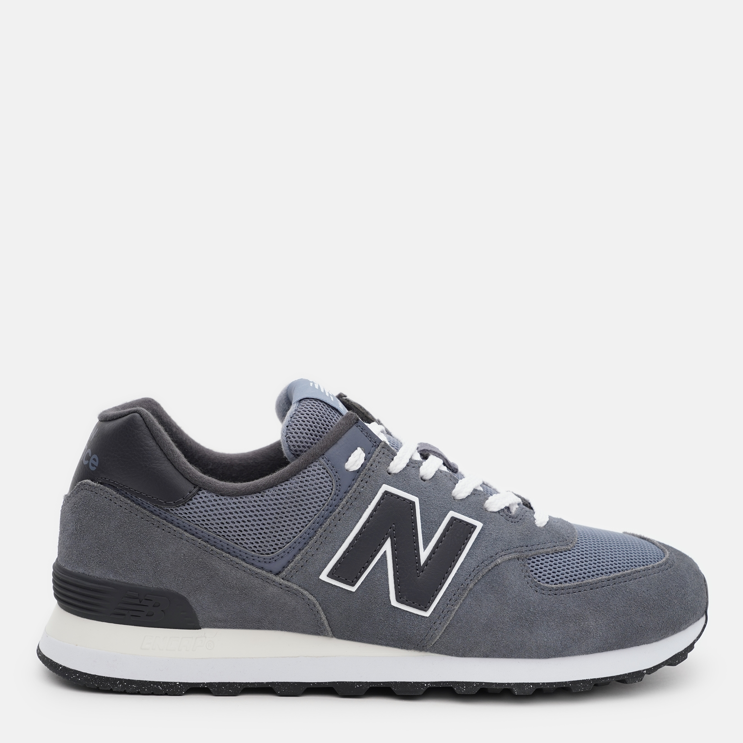 Акція на Чоловічі кросівки New Balance 574 U574GGE 44.5 (10.5US) 28.5 см Сірий/Синій від Rozetka