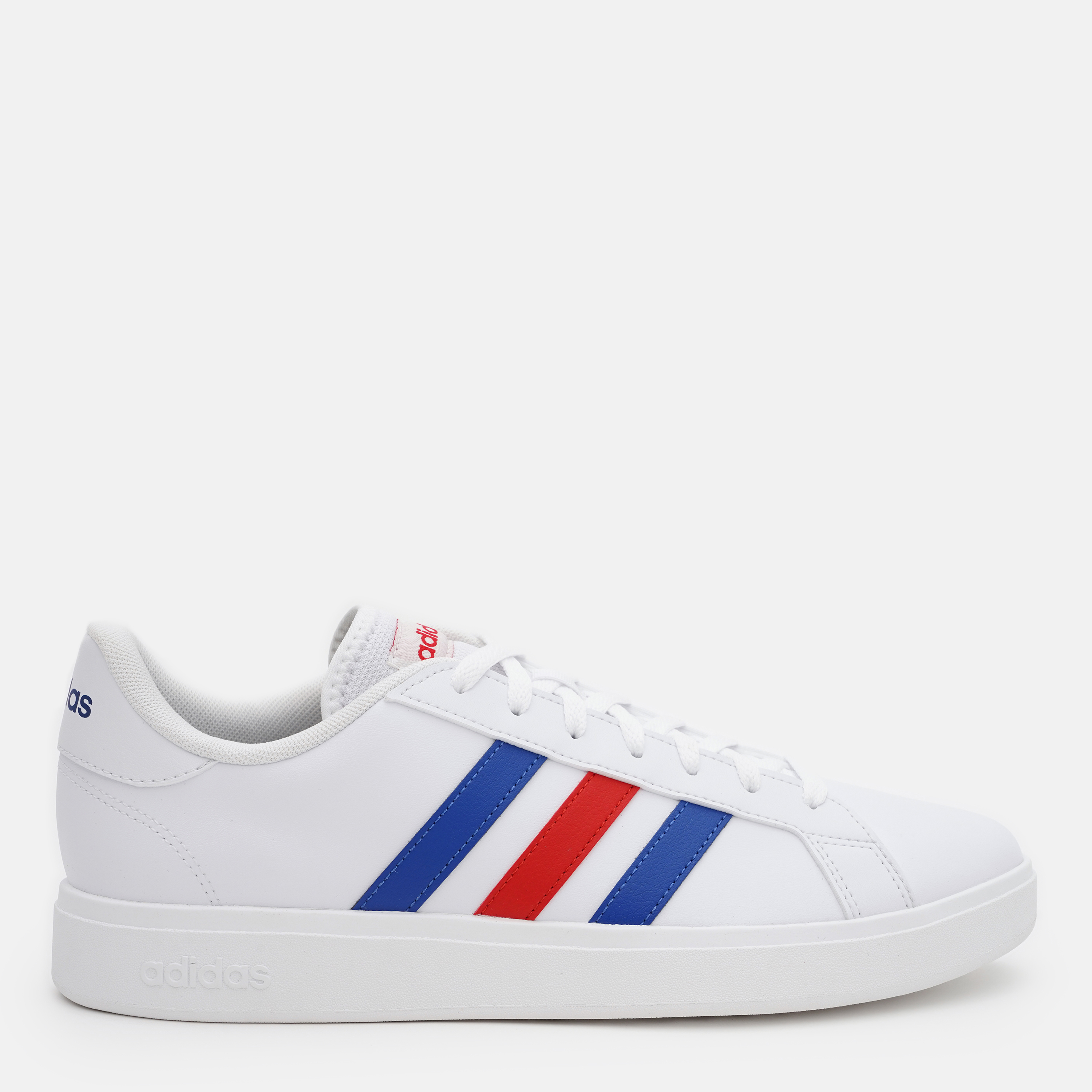 Акція на Чоловічі кеди Adidas Grand Court Base 2.0 GW9252 43.5 (9UK) 27.5 см Ftwwht/Royblu/Vivred від Rozetka