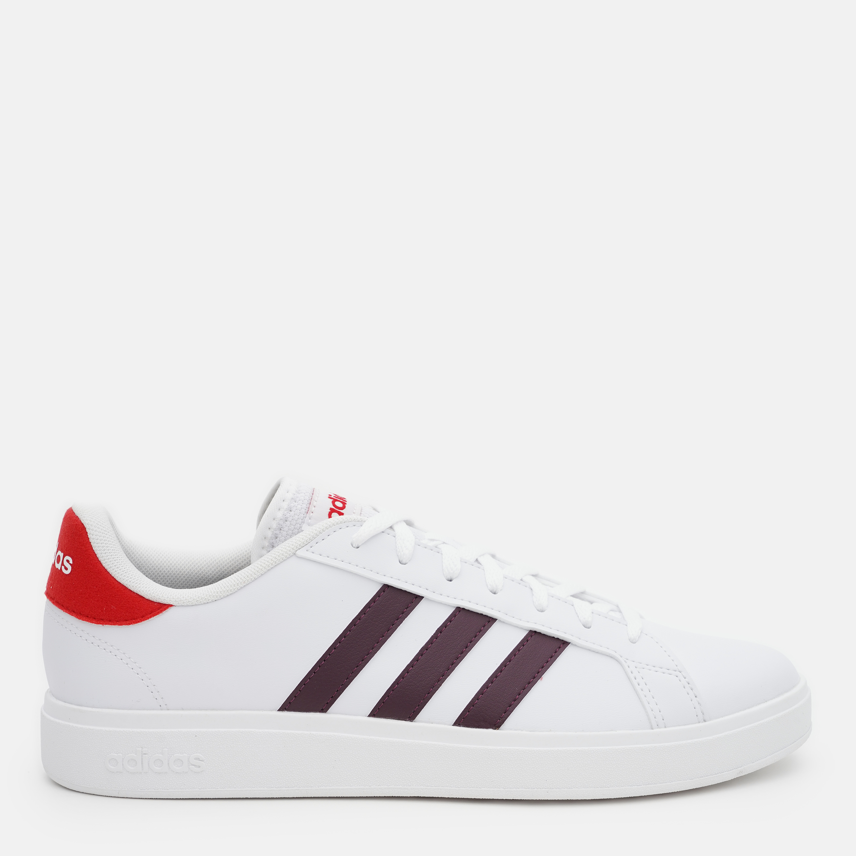 Акція на Чоловічі кеди Adidas Grand Court Base 2.0 IE5258 45.5 (10.5UK) 29 см Ftwwht/Maroon/Betsca від Rozetka