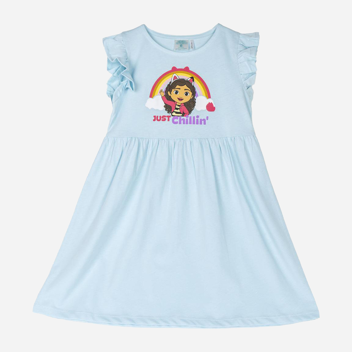 Акція на Дитяче літнє плаття для дівчинки Disney Gabby Doll House 2900002049 104 см Блакитне від Rozetka
