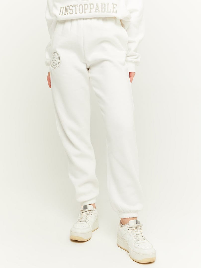 Акція на Спортивні штани жіночі Tally Weijl SPACOPITCHYS-AQ 32 Білі від Rozetka