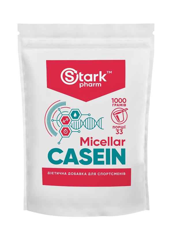Мицеллярный казеин Stark Pharm Micellar Casein 1000 грамм без вкусовых ...