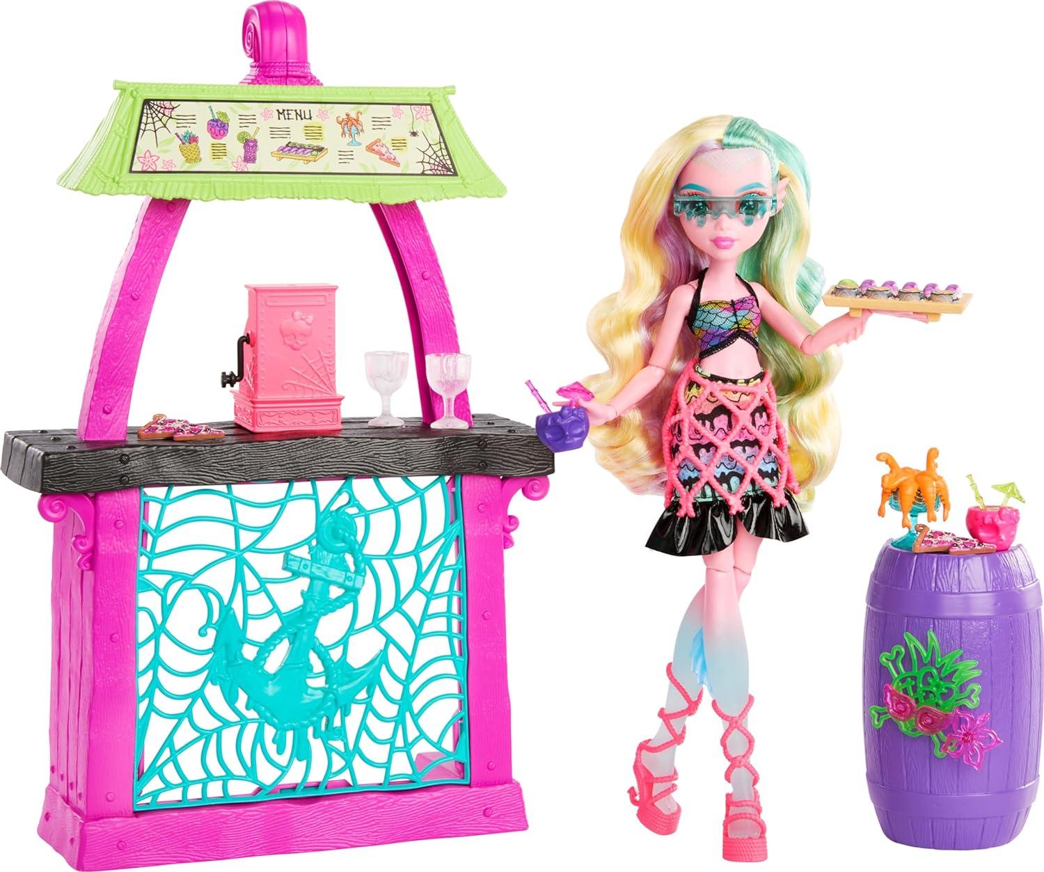 Кукла Monster High Scare-adise Island Snack Shack LAGOONA BLUE - Игровой  набор Монстер Хай Лагуна Блю (Пугающий рай) с закусочной (HRP70) - Mattel –  фото, отзывы, характеристики в интернет-магазине ROZETKA от продавца: