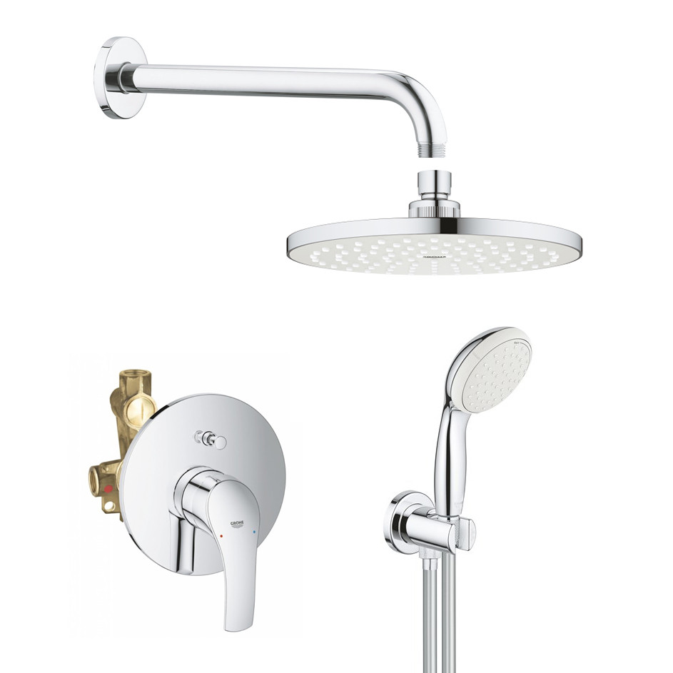 

Набор скрытого монтажа GROHE Eurosmart (33305002+27541001+28576000+26406001)