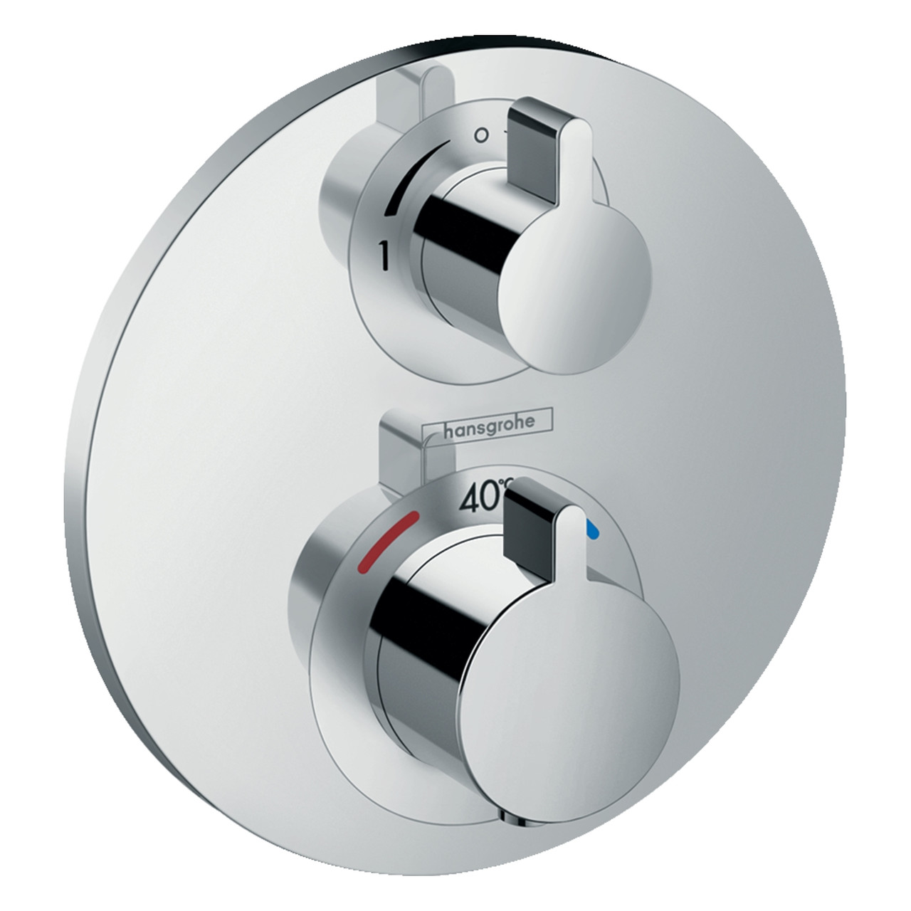 

Термостат Hansgrohe Ecostat S с запорным/переключающим вентилем