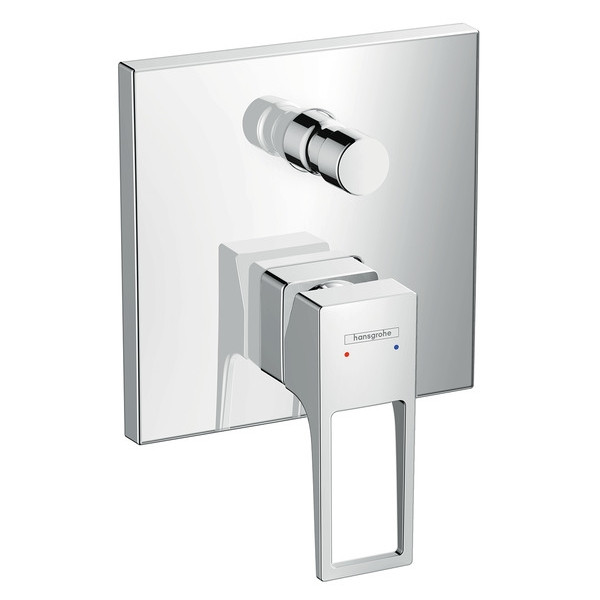 

Смеситель для ванны Hansgrohe Metropol однорычажный с дугообразной ручкой, скрытый монтаж, хром