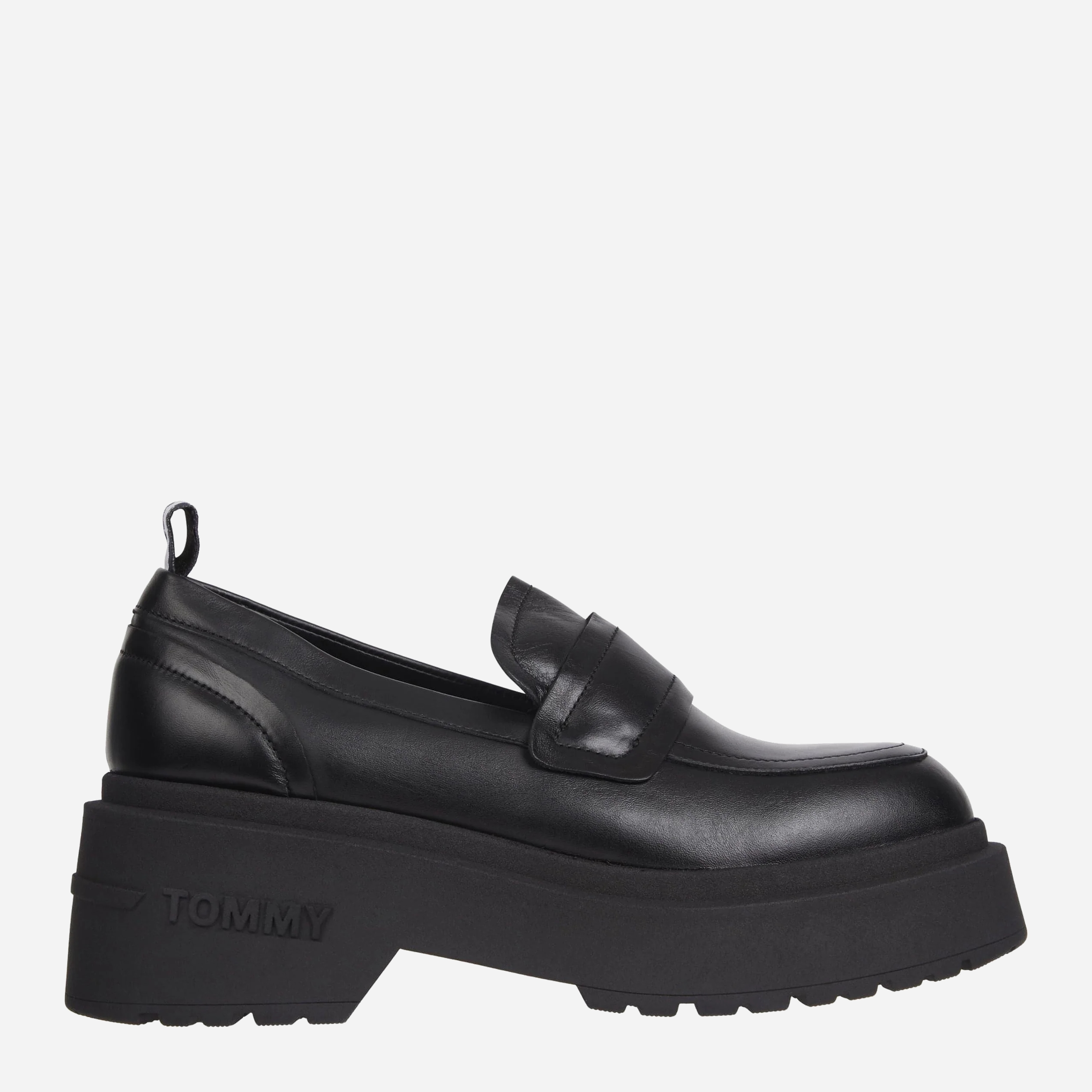 Акція на Жіночі лофери Tommy Jeans THIEN0EN02218BDS 38 Чорні від Rozetka