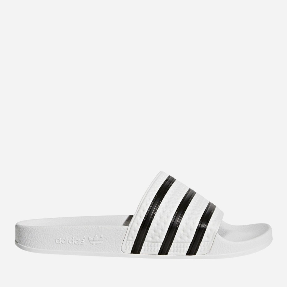 Акція на Чоловічі шльопанці для пляжу Adidas Adilette 280648 42 Білі від Rozetka