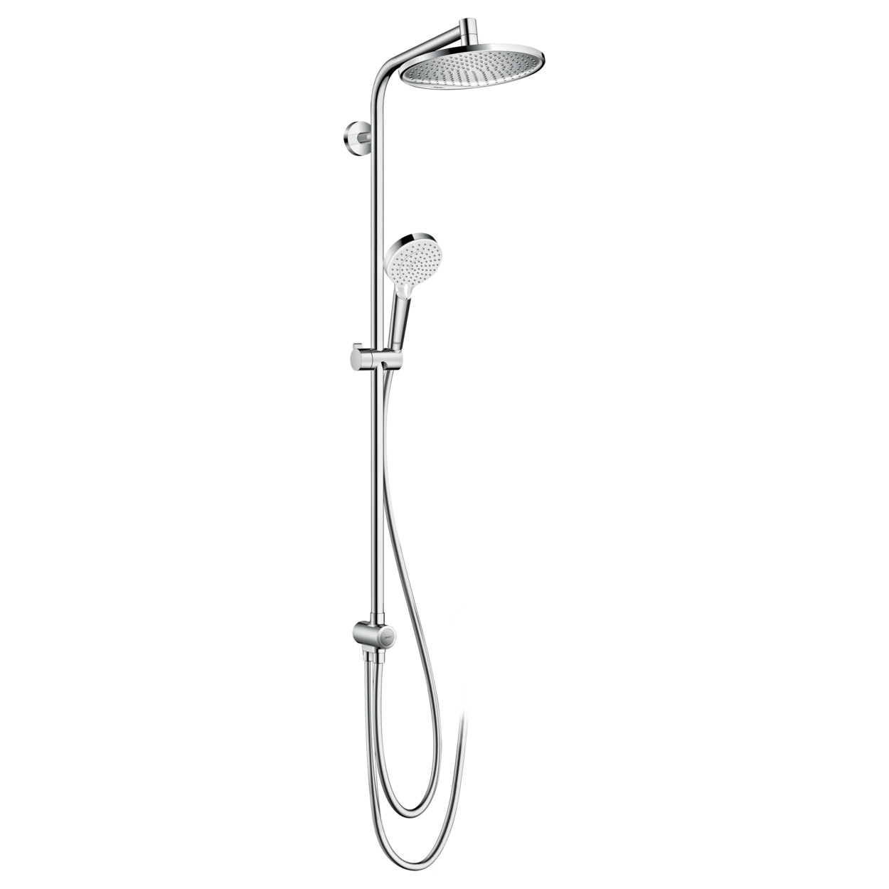 

Душевая система HANSGROHE CROMETTA S 240 1jet Showerpipe Reno