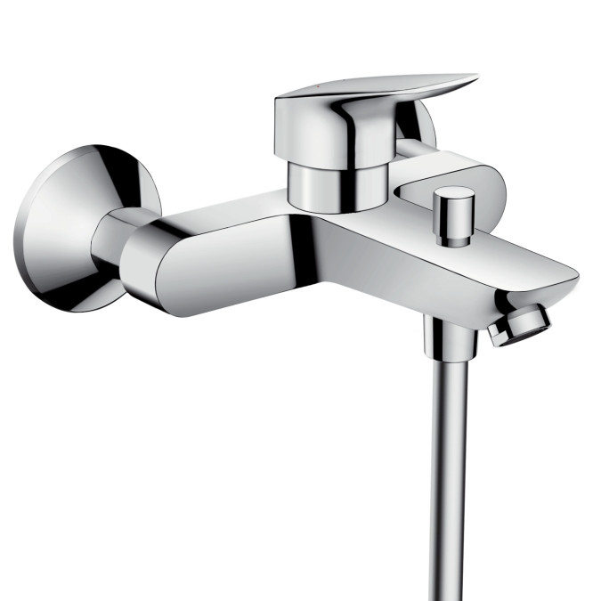 

Смеситель для ванны Hansgrohe Logis однорычажный