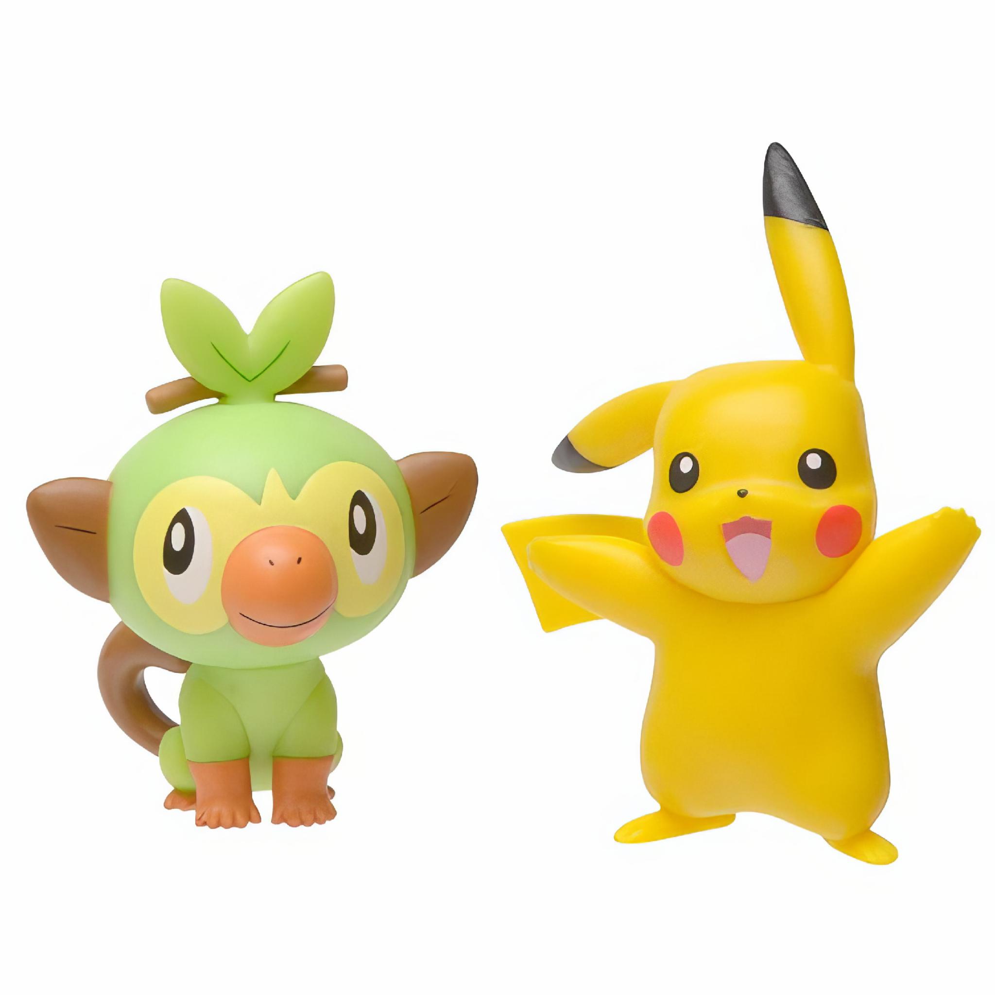 Набор боевых фигурок Покемон Пикачу, Груки — Pokémon, Pikachu, Grookey,  Battle figure pack – фото, отзывы, характеристики в интернет-магазине  ROZETKA от продавца: Re-Toys | Купить в Украине: Киеве, Харькове, Днепре,  Одессе, Запорожье,