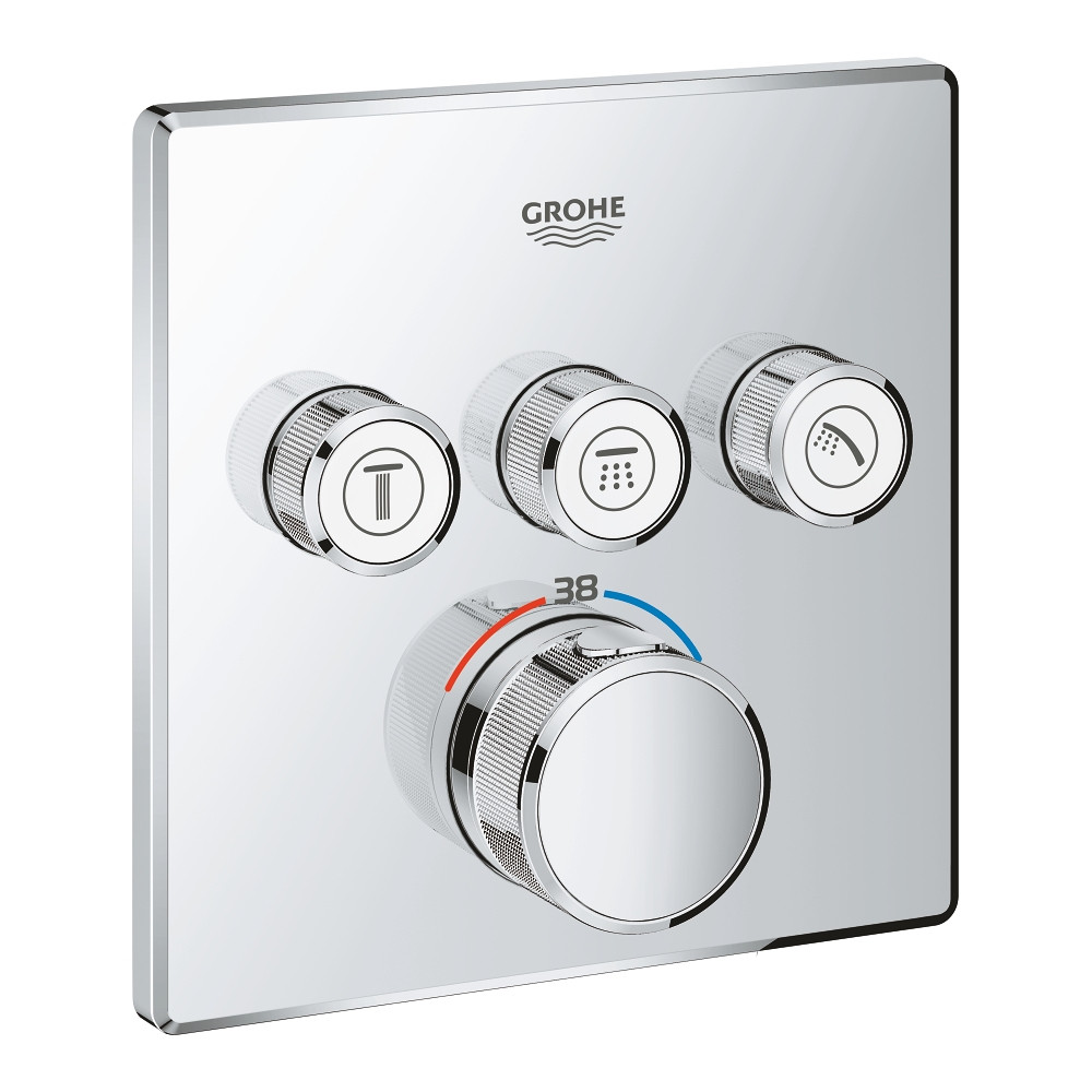 

Термостат встраеваемый Grohe Grohtherm SmartControl на 3 выхода