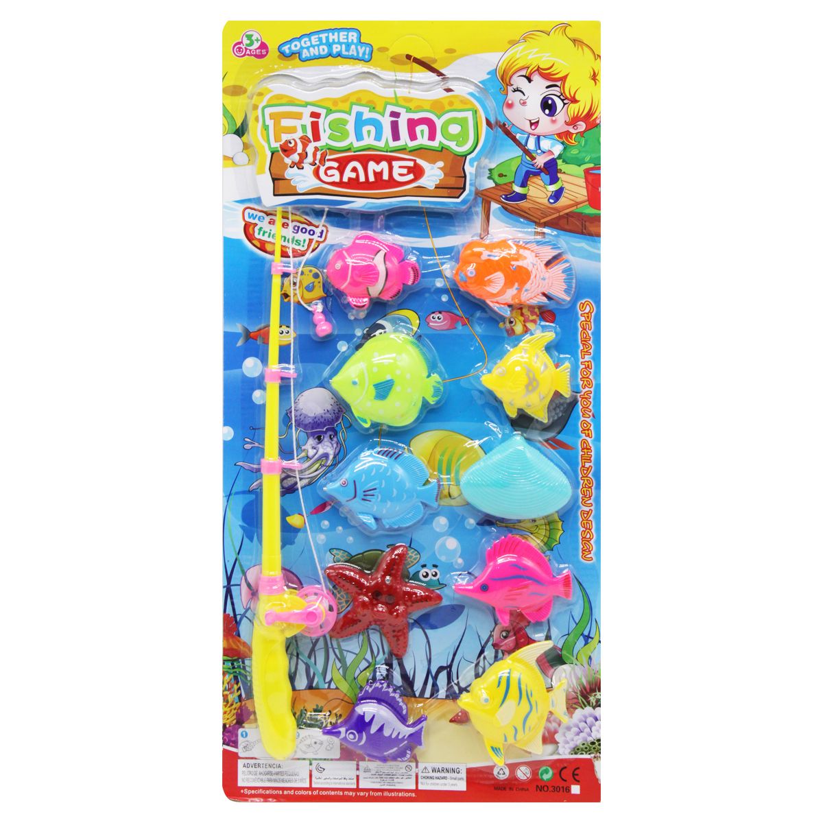 Игровой набор Рыбалка, 10 рыбок MiC 3016 – фото, отзывы, характеристики ...