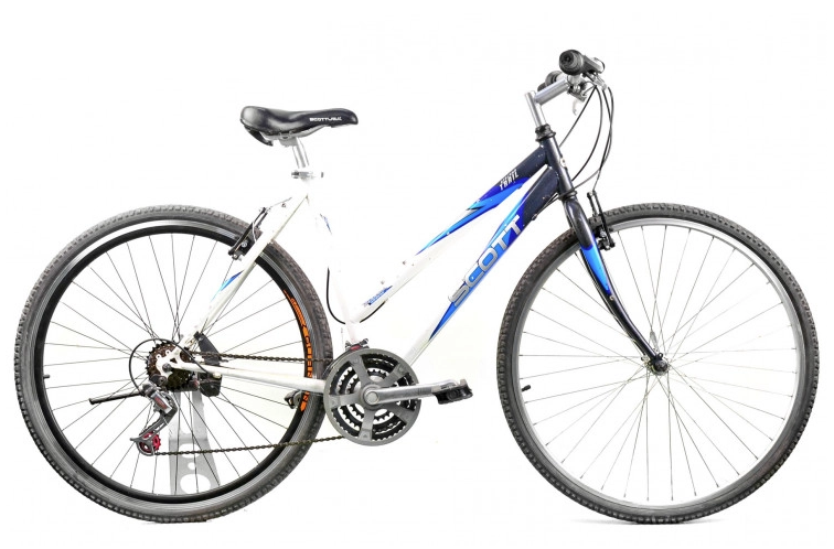 Гибридный велосипед Scott Atacana Trail 28" M бело-синий Б/У – фото ...