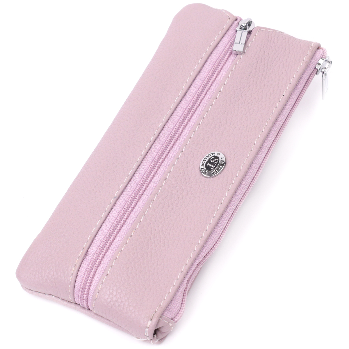 Женская кожаная ключница ST Leather 16х7х0,5 см Бежевый 000279816 от ...