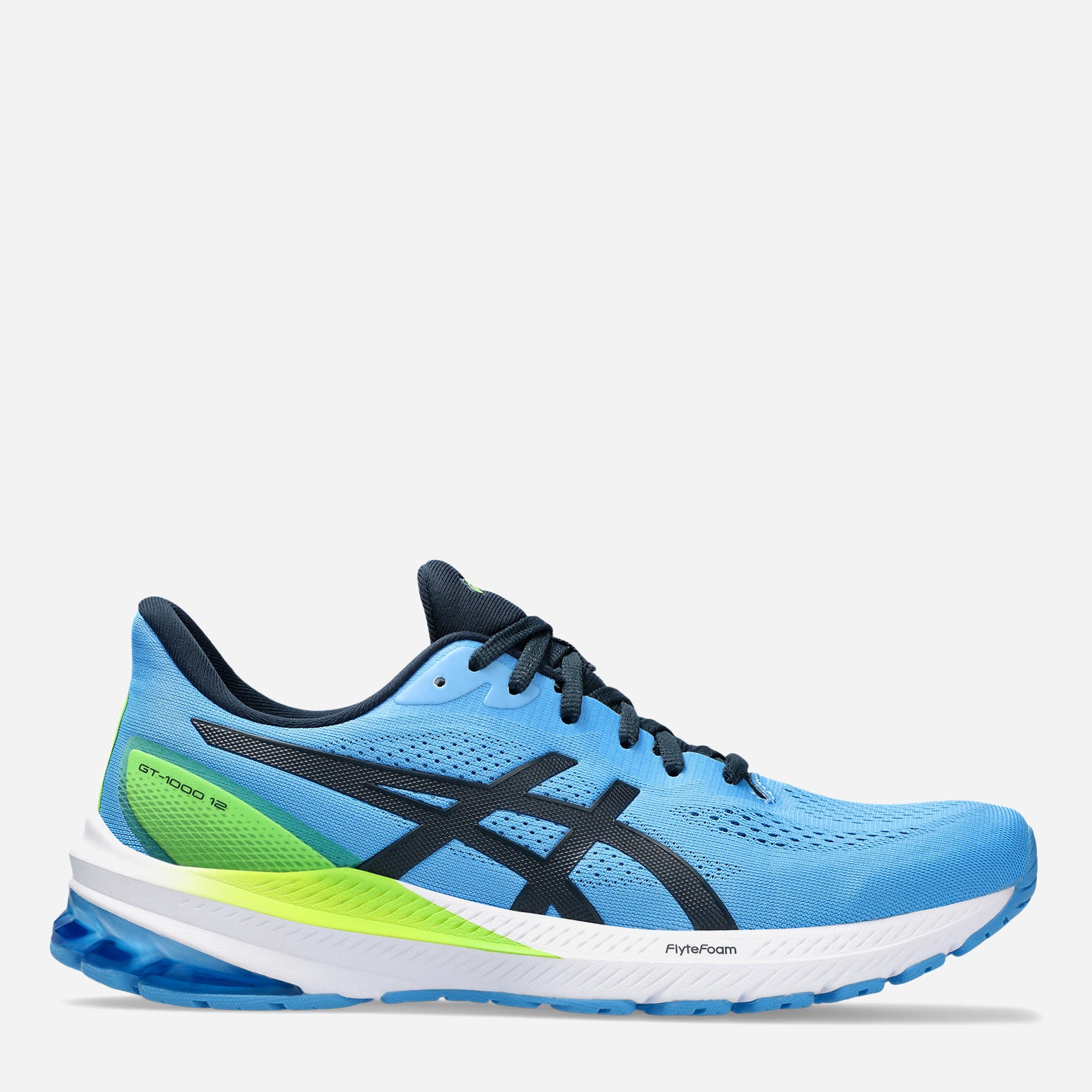 Акція на Чоловічі кросівки для бігу ASICS Gt-1000 12 1011B631-404 40.5 (7.5US) 25.5 см Сині від Rozetka