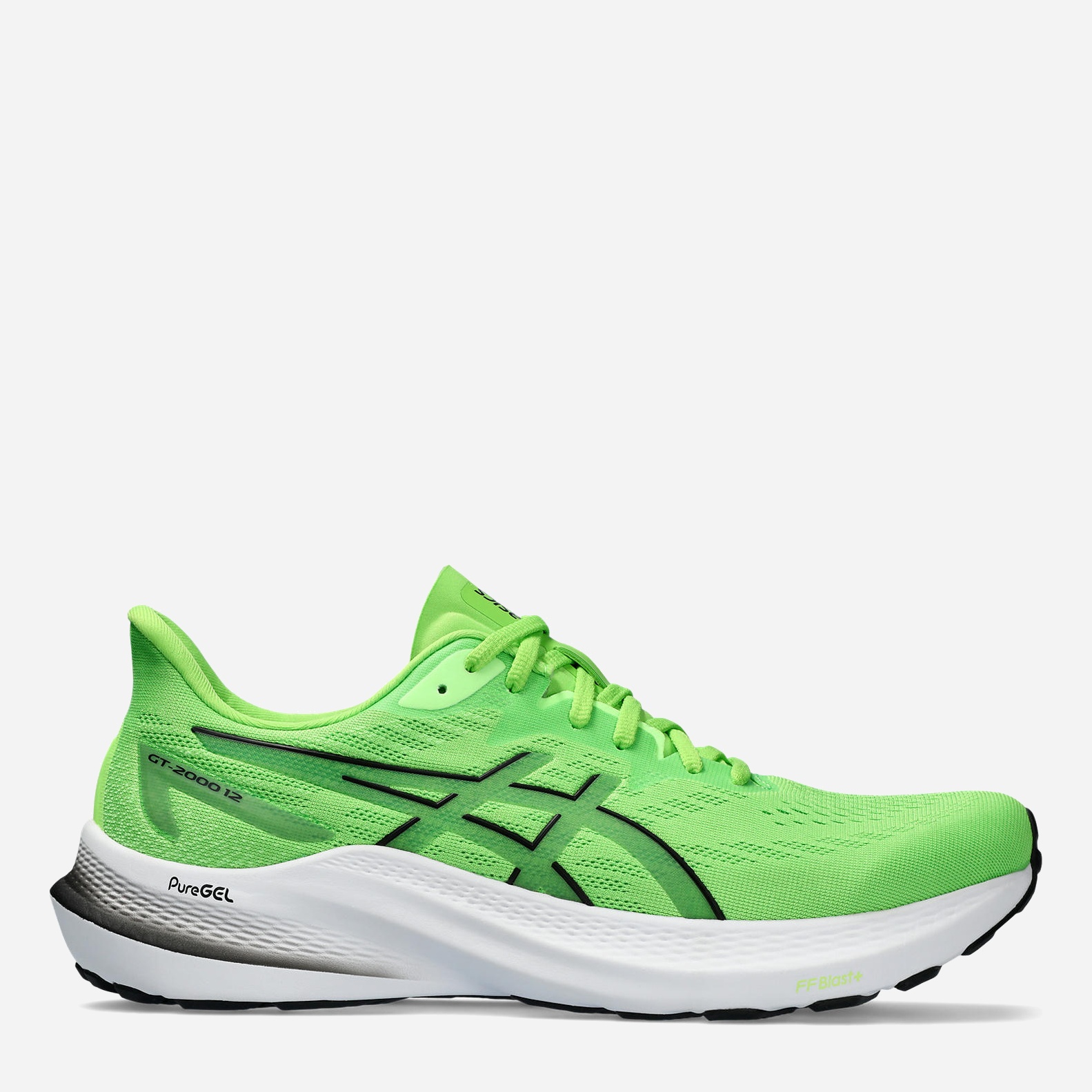 Акція на Чоловічі кросівки для бігу ASICS Gt-2000 12 1011B691-300 42.5 (9US) 27 см Зелені від Rozetka