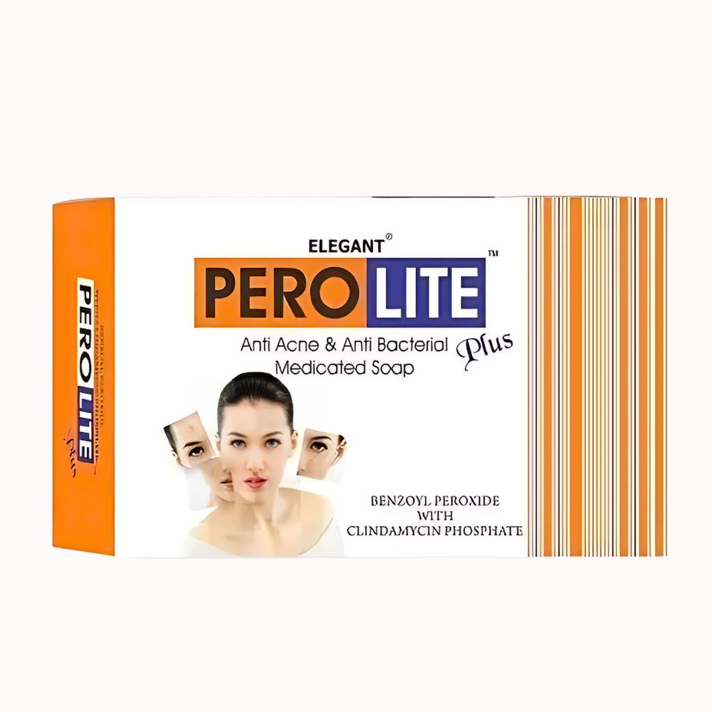 Мыло от акне перолайт плюс с клиндамицином ELEGANT Perolite Anti Acne ...