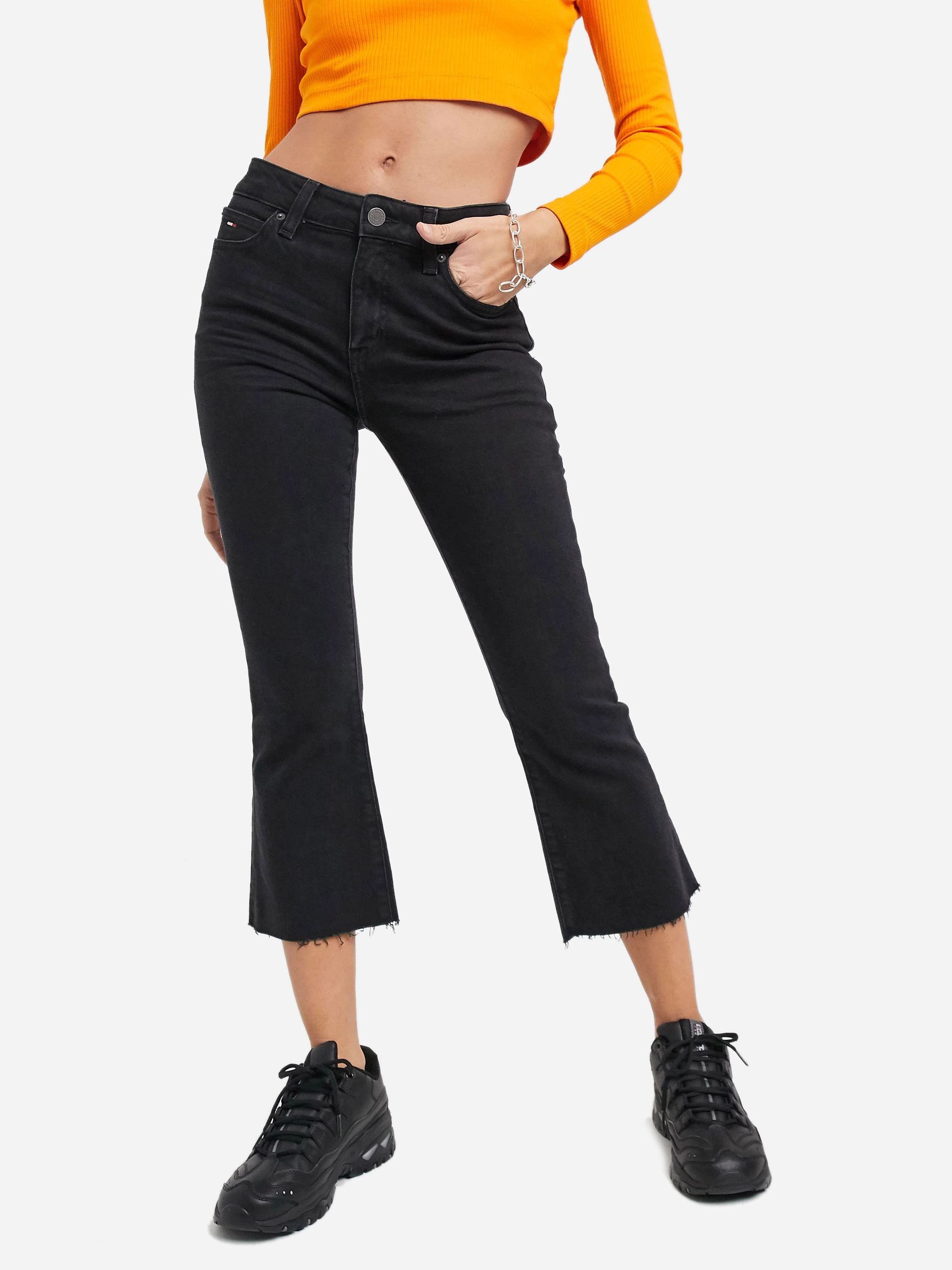 Акція на Джинси Slim Fit жіночі Tommy Jeans 4500270269 W32L34 Чорні від Rozetka