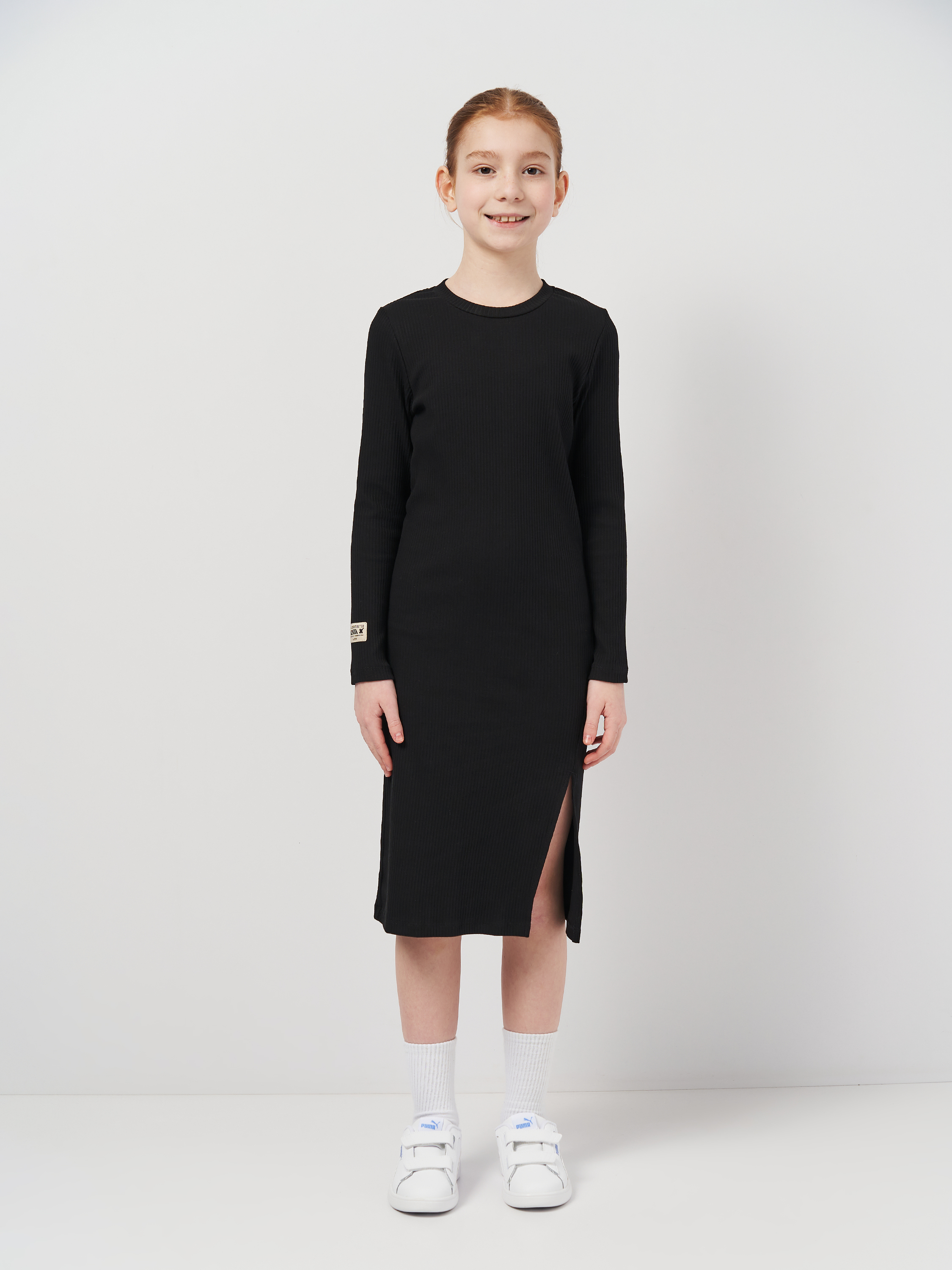 Акція на Підліткове плаття для дівчинки Бемби PL403-Y00 152 см Чорне (14403727470.Y00) від Rozetka