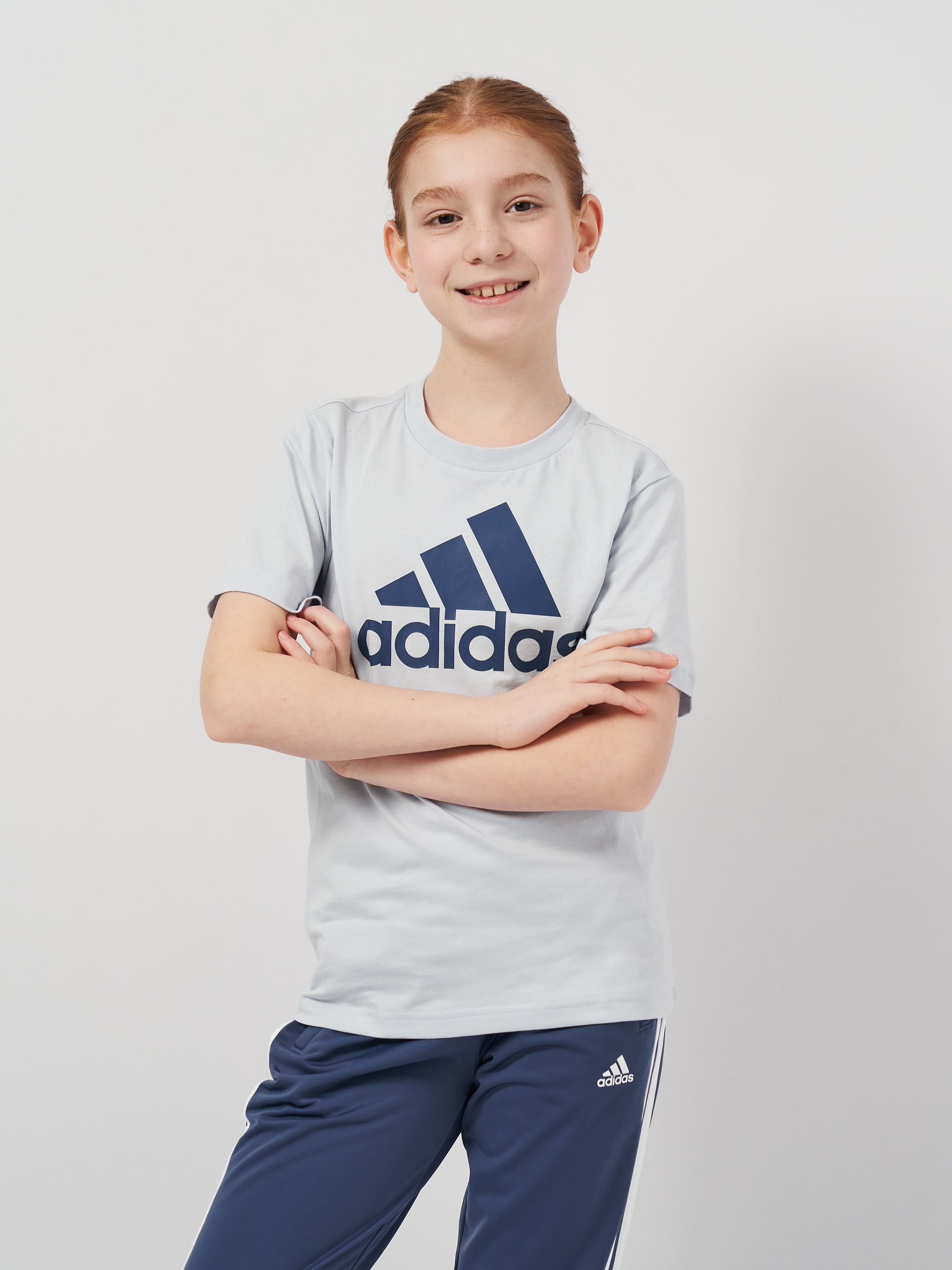Подростковая футболка для девочки Adidas U BL TEE IS2580 170-176 см ...
