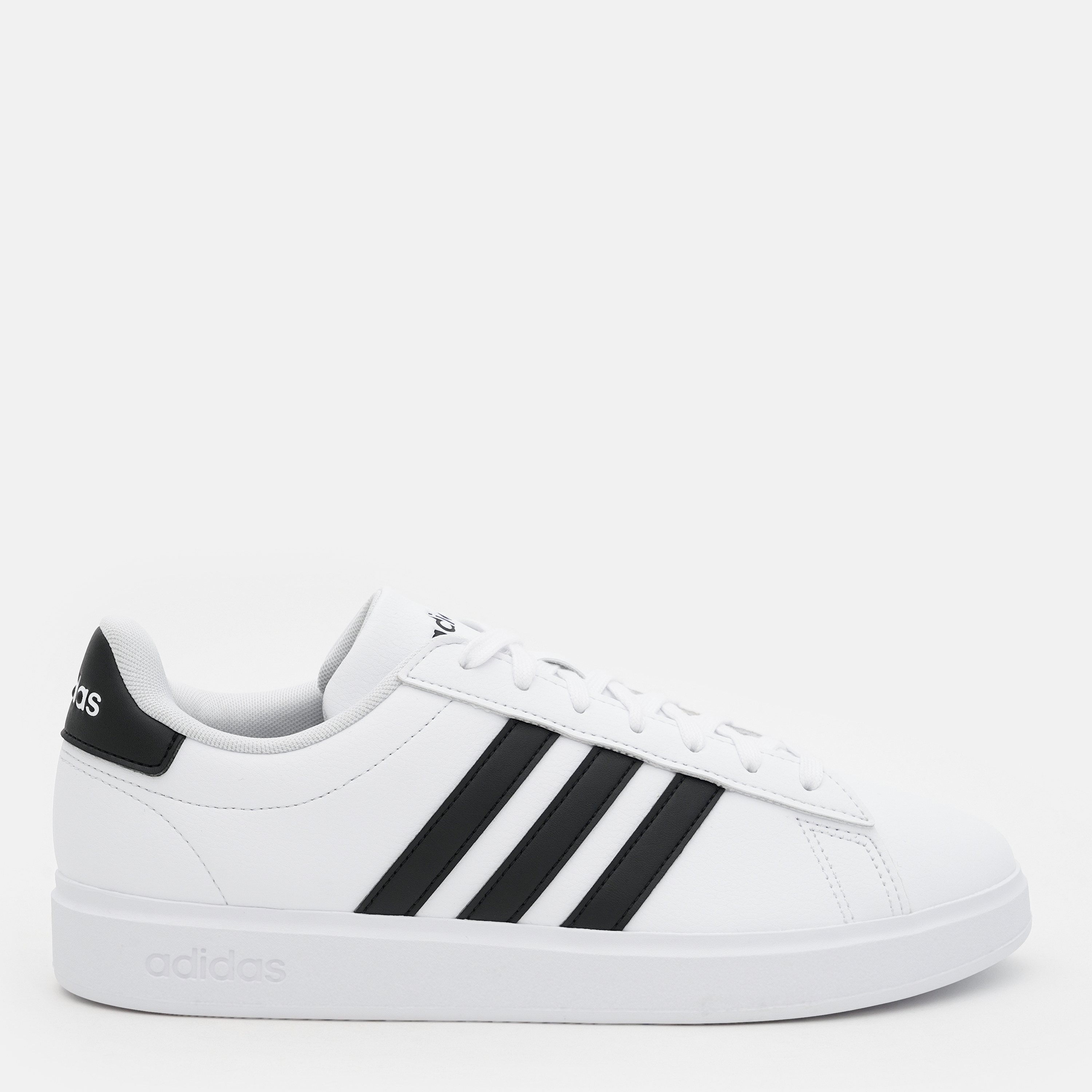 Акція на Чоловічі кеди низькі Adidas Grand Court 2.0 GW9195 44 (9.5UK) 28 см Ftwwht/Cblack/Ftwwht від Rozetka