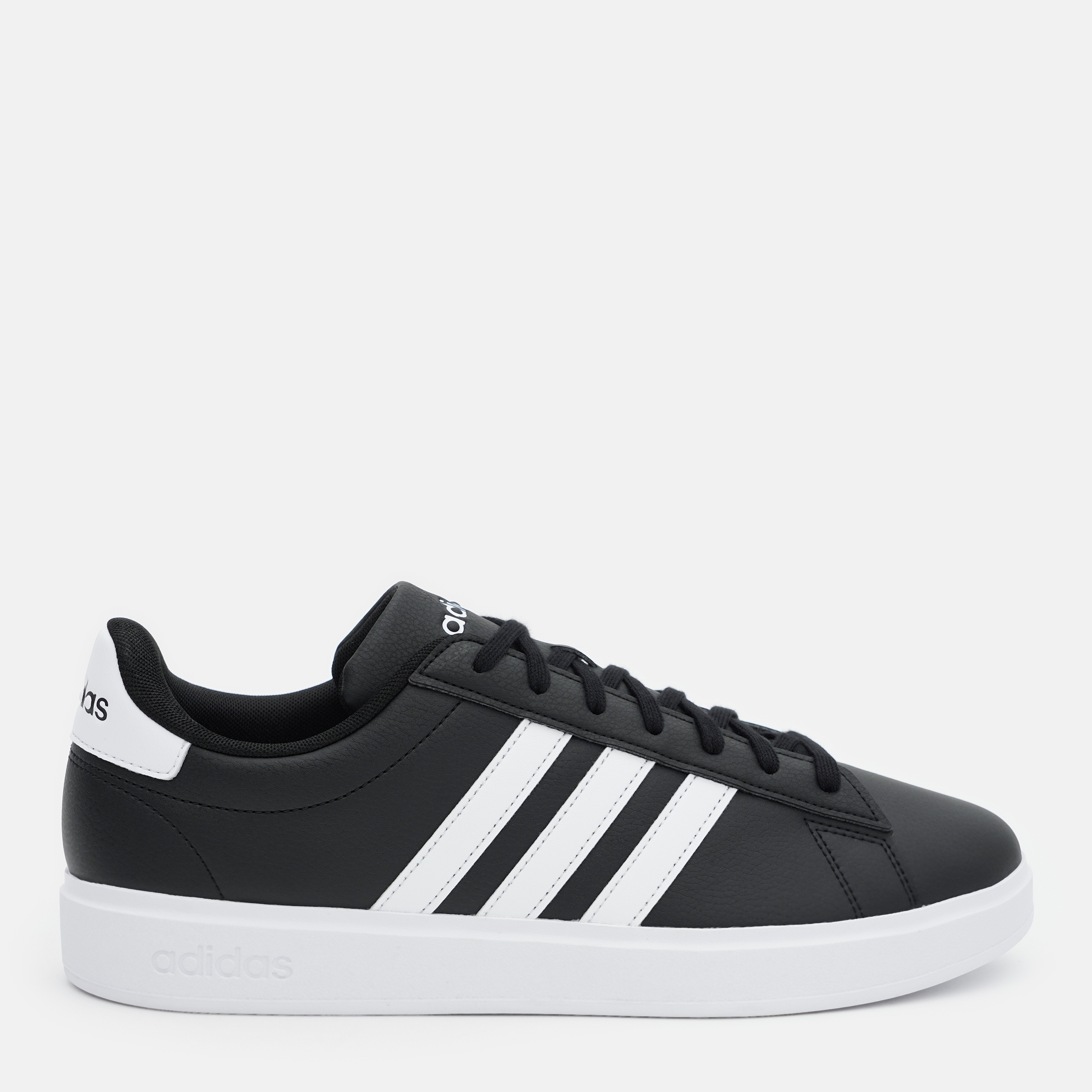 Акція на Чоловічі кеди низькі Adidas Grand Court 2.0 GW9196 44 (9.5UK) 28 см Cblack/Ftwwht/Cblack від Rozetka