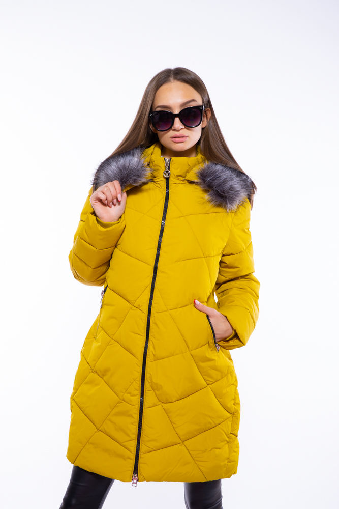 

Куртка стеганая Time of Style 120PSKL1708B 50 Горчичный