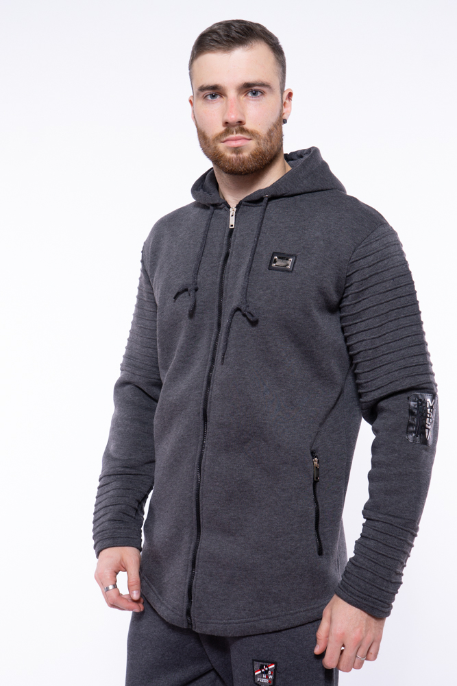 

Стильная толстовка Time of Style 194P001 M Серый