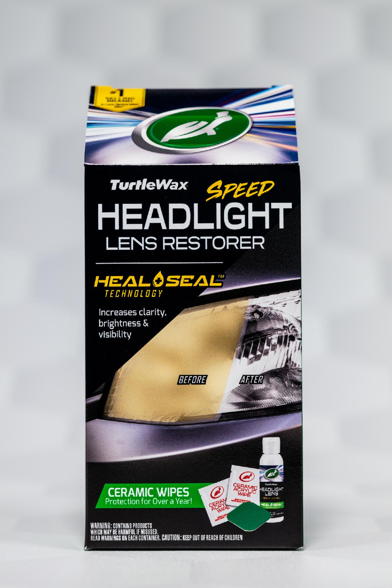 Набор для восстановления фар Turtle Wax HEADLIGHT LENS RESTORER KIT