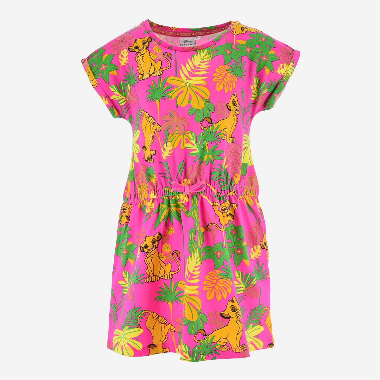 Акція на Дитяче літнє плаття для дівчинки Disney Roi Lion EX1093 98 см Рожеве від Rozetka