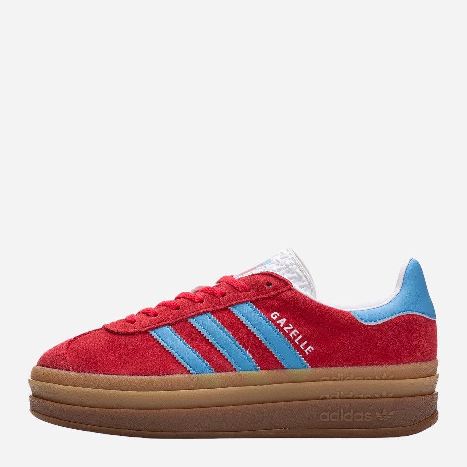 Акція на Жіночі кеди низькі Adidas Gazelle Bold W IE0421 38 Червоні від Rozetka