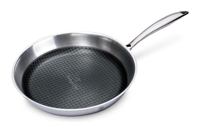 

Сковорода стальная Berlinger Haus Eternal Collection Ø20 см индукционная с 3-слойными стенками и антипригарным покрытием (BH-6555)