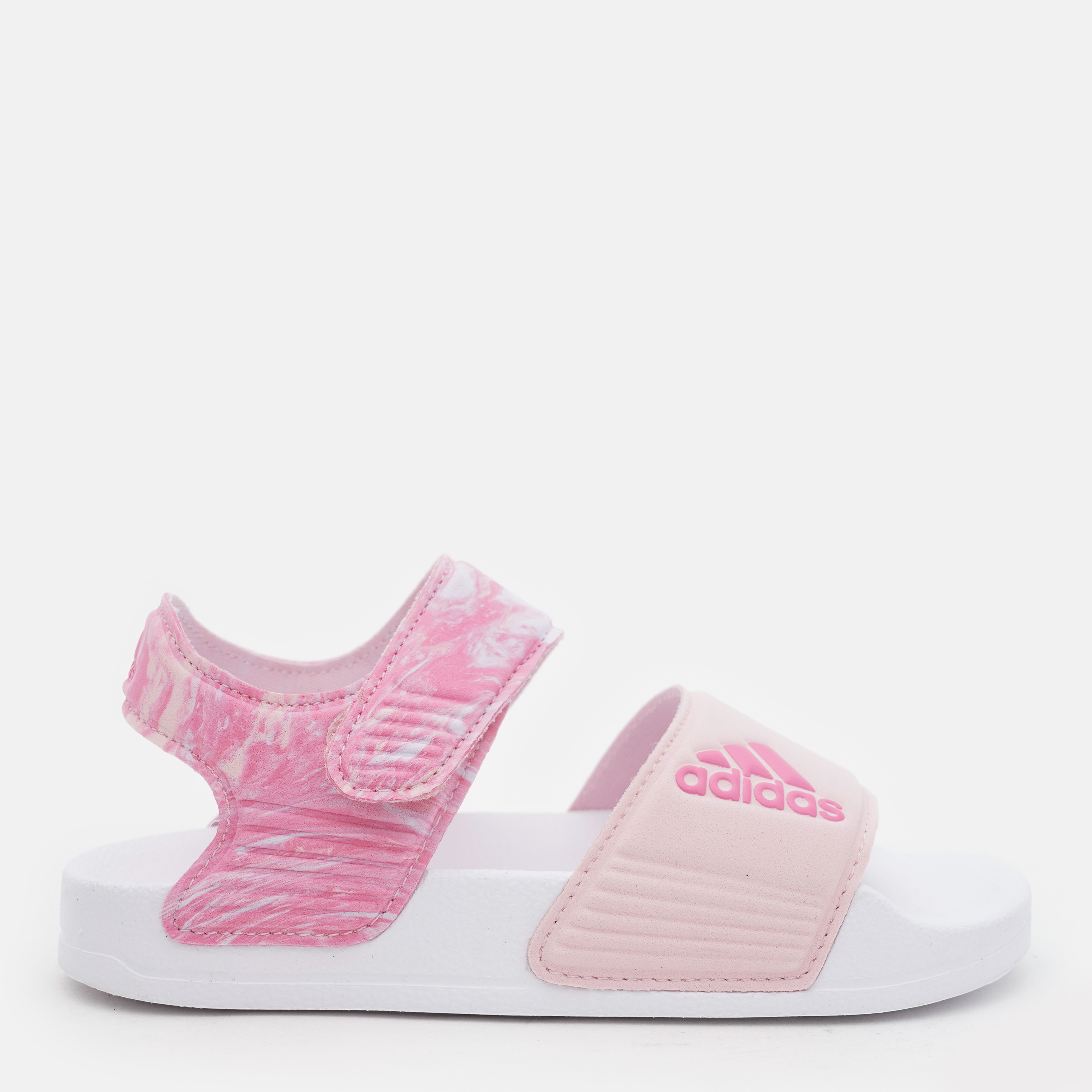 Акція на Дитячі сандалі для дівчинки Adidas Adilette SANDAL K ID2624 29 Clear Pink від Rozetka