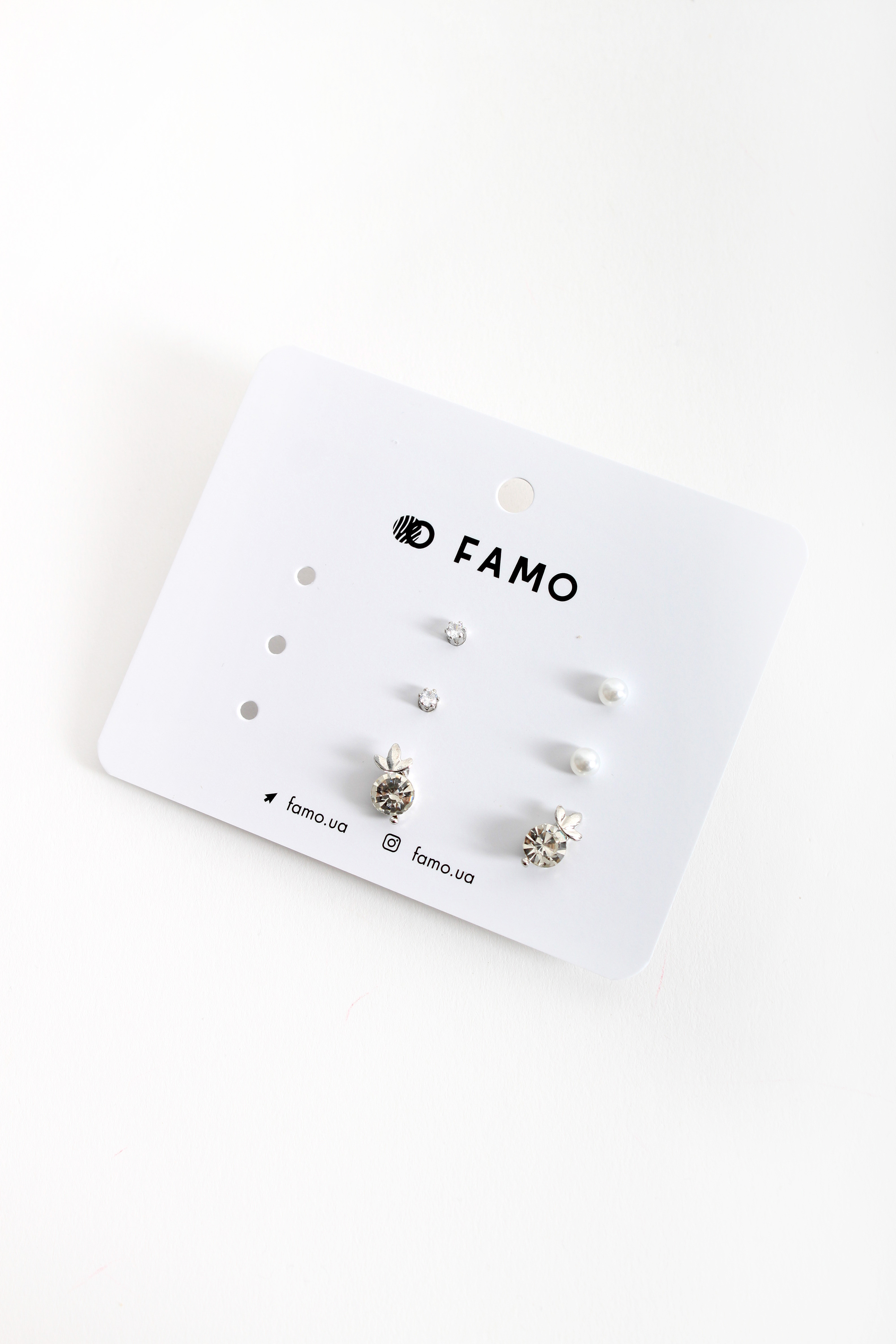 

Набор сережек FAMO Ялица Длина 0.3/0.5/1.2(см)/ Ширина 0.3/0.5/1.2(см) (X107-11)