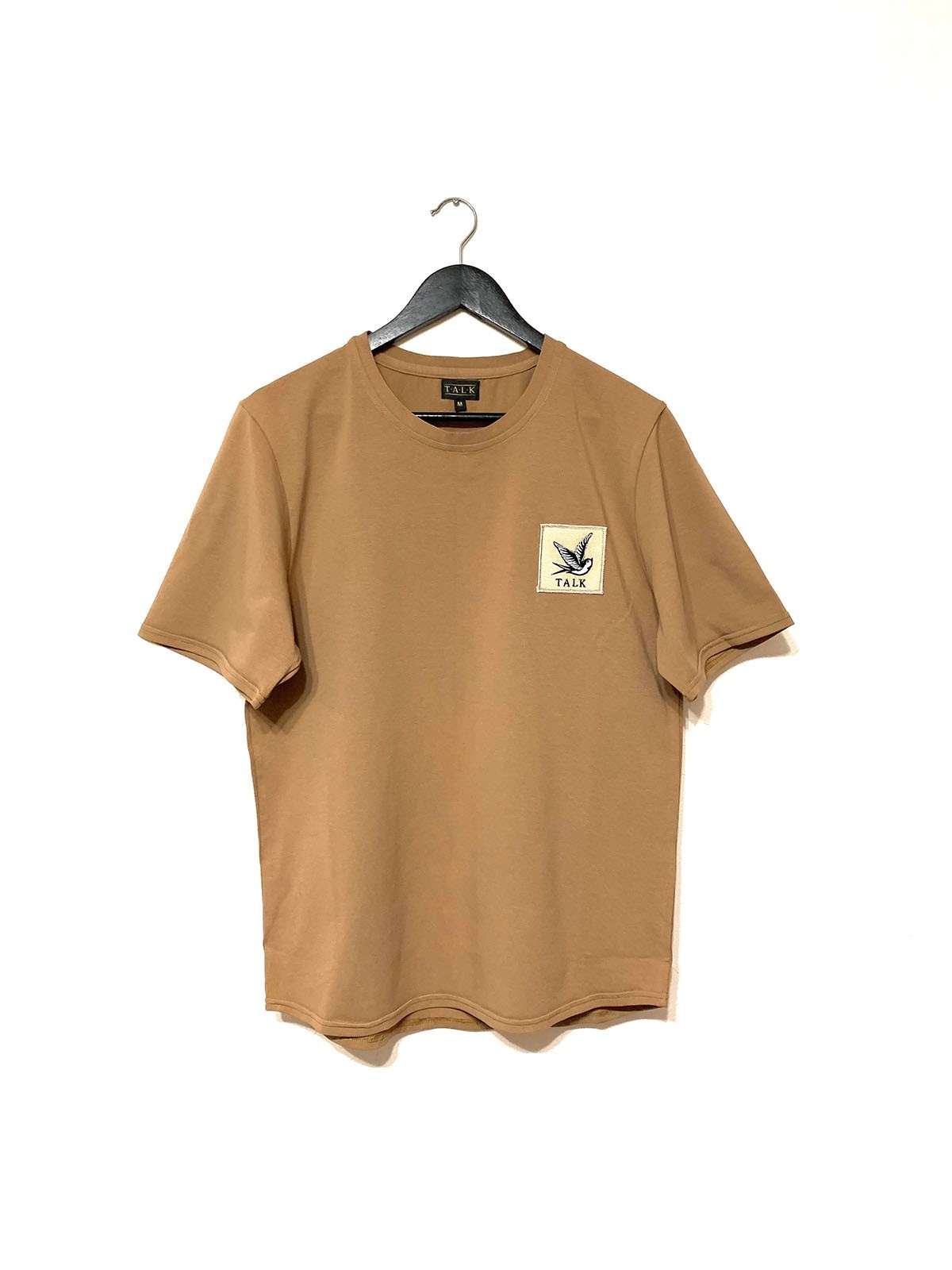

Жіноча футболка TALK Beige Swallow S Бежева