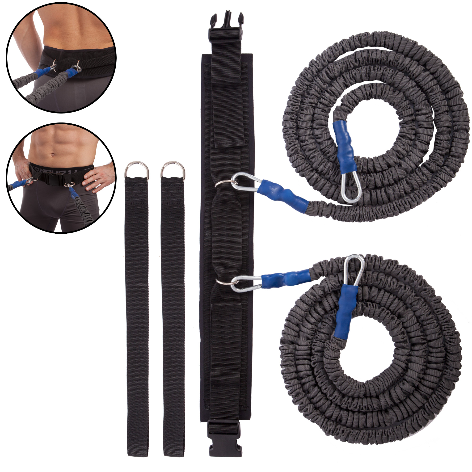 

Поводок-амортизатор с лямками для силовых тренировок LEFT AND RIGHT RUNNING TRAINER