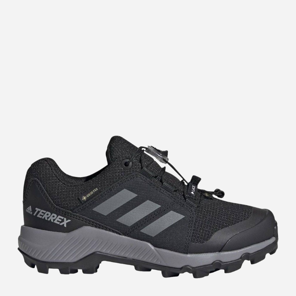 Дитячі трекінгові кросівки для хлопчика Adidas Terrex Gtx K FU7268 31.5 Чорні від Rozetka на платформі USKIDKA Акція на Дитячі трекінгові кросівки для хлопчика Adidas Terrex Gtx K FU7268 31.5 Чорні від Rozetka
