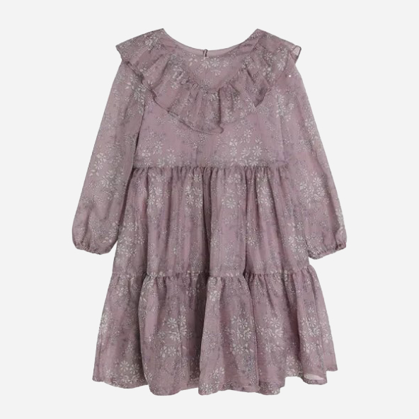 Акція на Дитяча сукня для дівчинки Cool Club CCG2410784 122 см Фіолетова від Rozetka