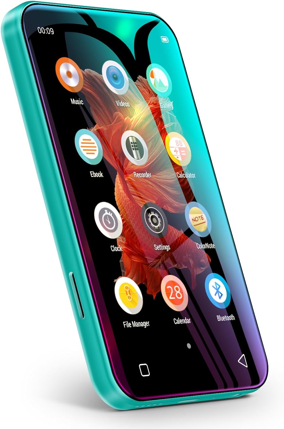 MP4/MP3 плеєр Timmkoo Q3E 8 ГБ Чорно-синій Factory Recertified g1 ...