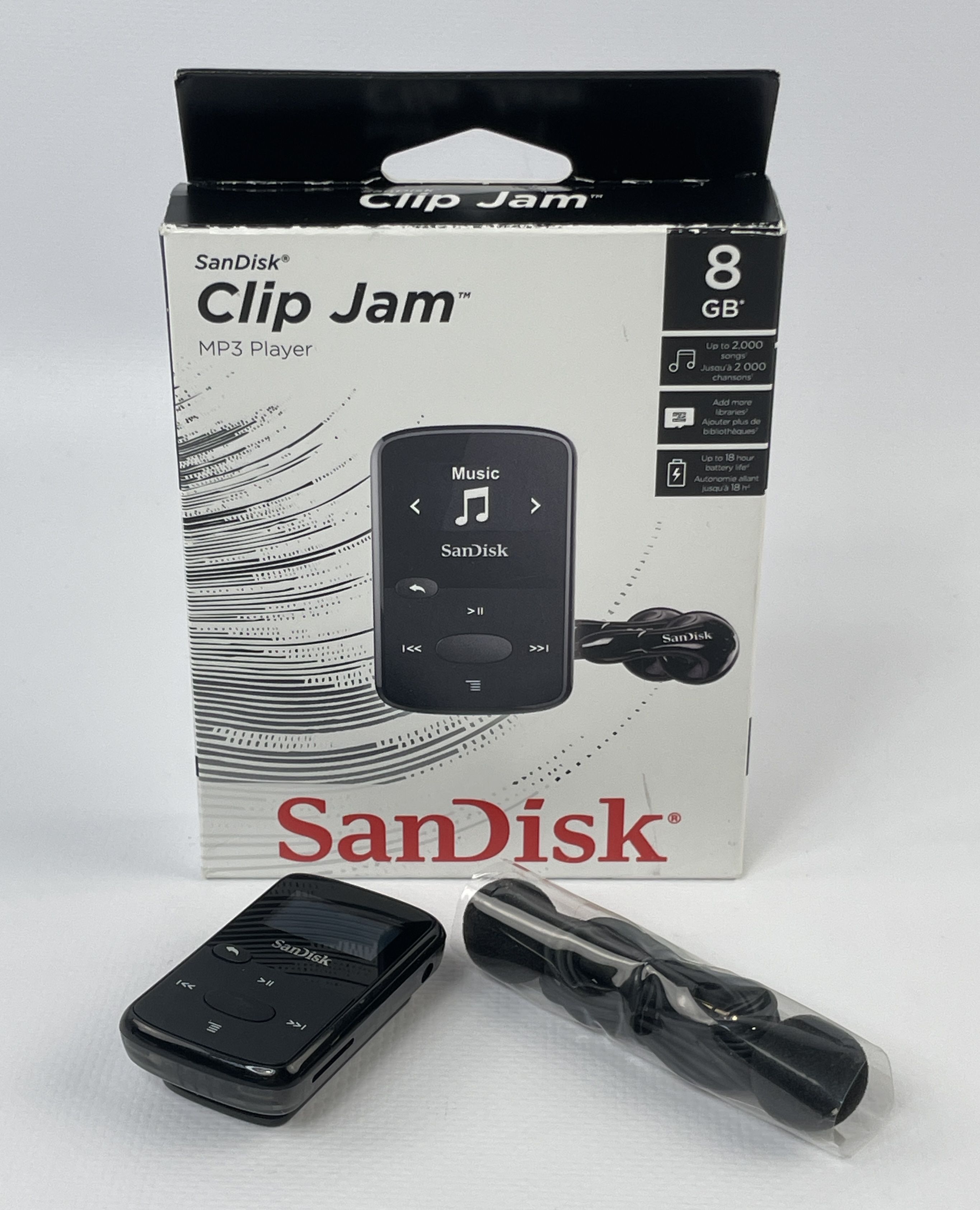 MP3-плеер SanDisk Clip Jam 8GB Черный Factory Recertified – фото, отзывы,  характеристики в интернет-магазине ROZETKA от продавца: Red2Shop | Купить в  Украине: Киеве, Харькове, Днепре, Одессе, Запорожье, Львове