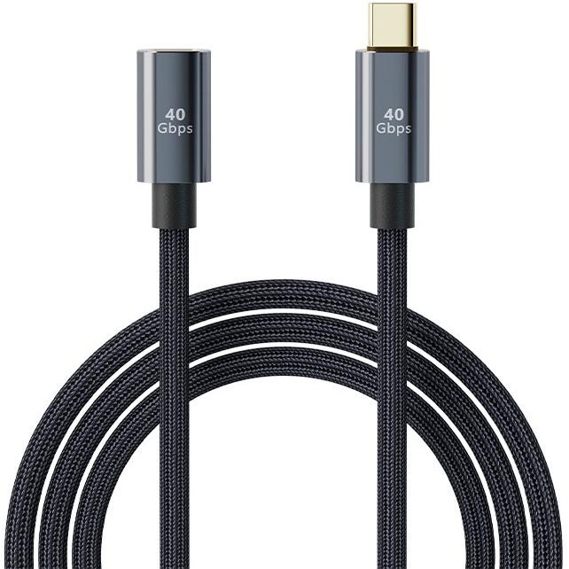 Кабель удлинитель USB4 Type-C - Type-C PD 100W 0.8 м (TCMFU4-08) – фото ...