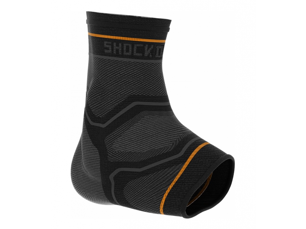 

Компрессионный голеностоп SHOCK DOCTOR Compres Knit With Gel Support M чёрный/серый (4742)