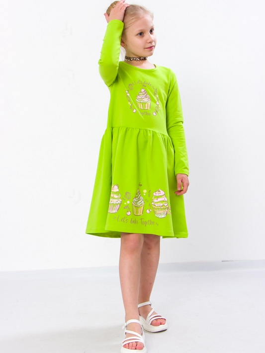 Акция на Дитяча сукня для дівчинки Носи своє 6117-057-33 122 см Цитрус (p-10503-113176) от Rozetka