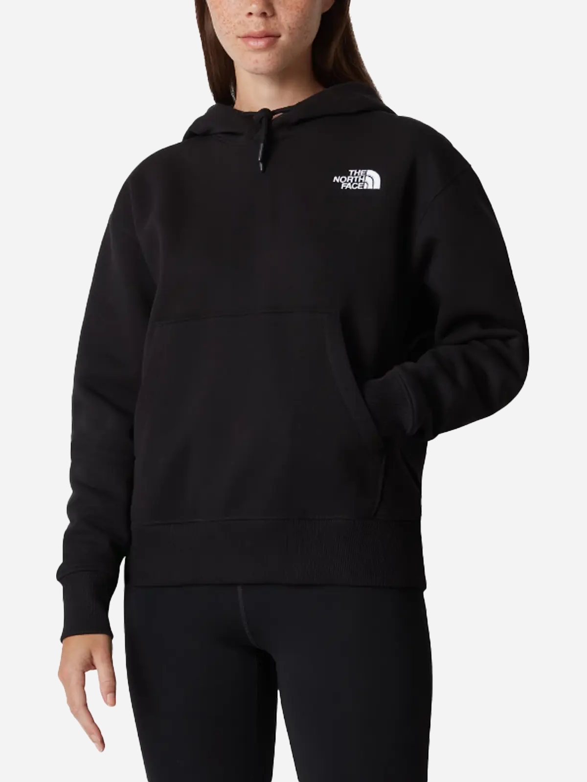 Акція на Худі жіноче The North Face Essential W NF0A7ZJDQLI M Чорне від Rozetka