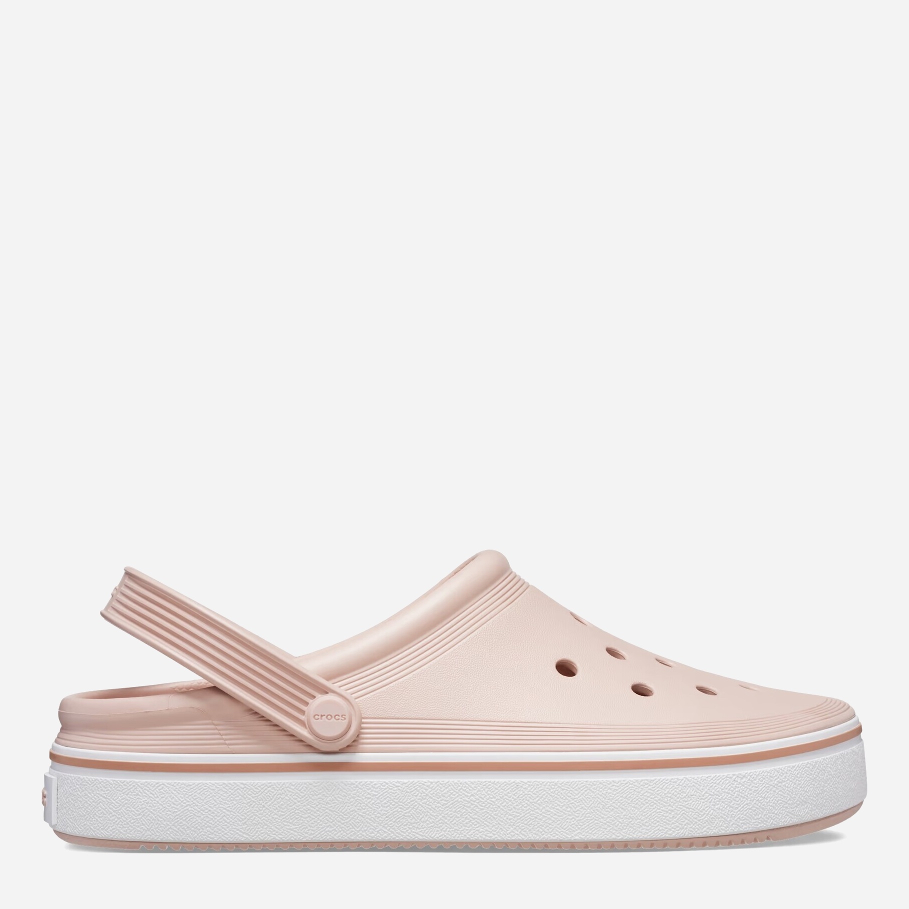 Акція на Жіночі крокси Crocs Crocband Clean Off Court Clog 208371-6TY-M6/W8 38-39 24 см Pink Clay від Rozetka