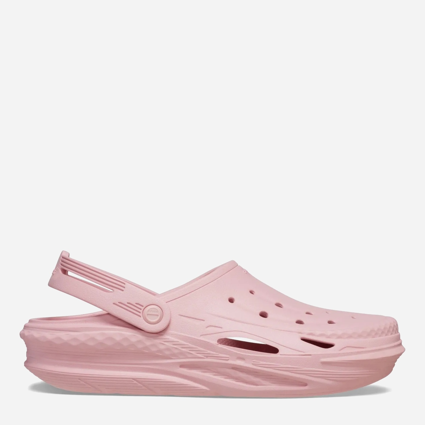 Акція на Жіночі крокси Crocs Off Grid Clog 209501-606-M6/W8 38-39 24 см Petal Pink від Rozetka