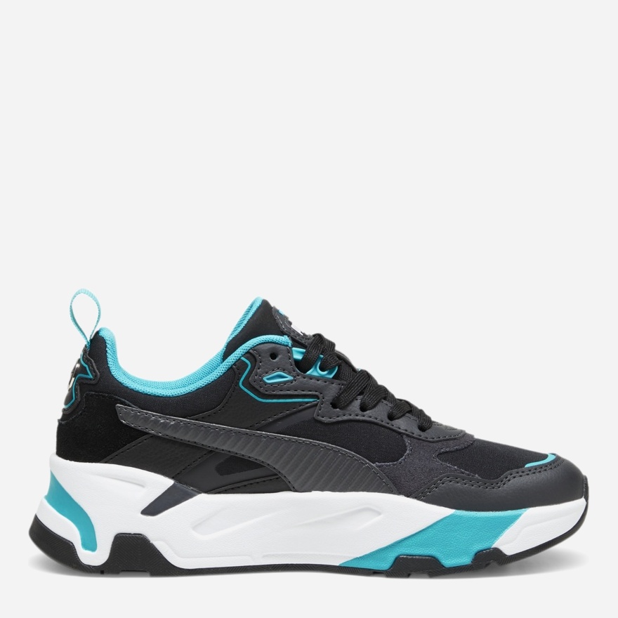 Акція на Підліткові кросівки для хлопчика Puma MAPF1 Trinity 30801203 37 (4) Black-Flat Dark Gray від Rozetka