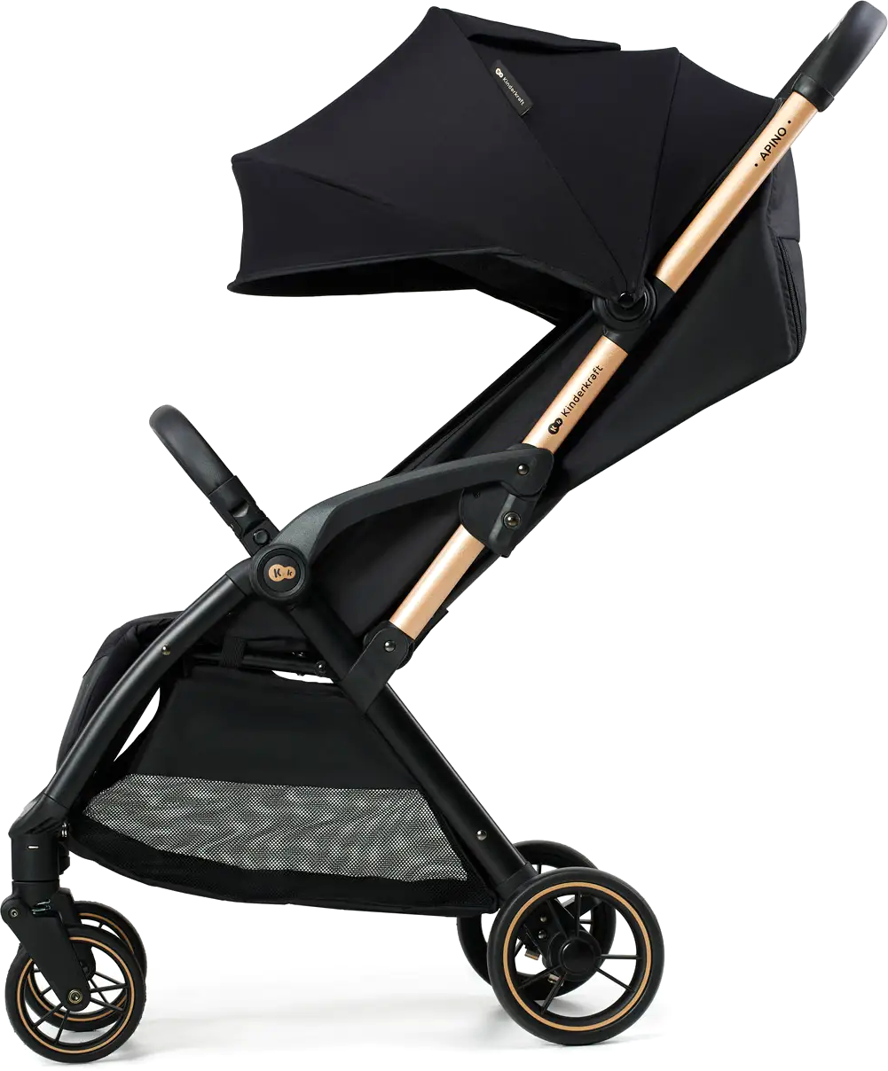 фото Прогулочная коляска KinderKraft Apino Raven Black (KSAPIN00BLK0000)