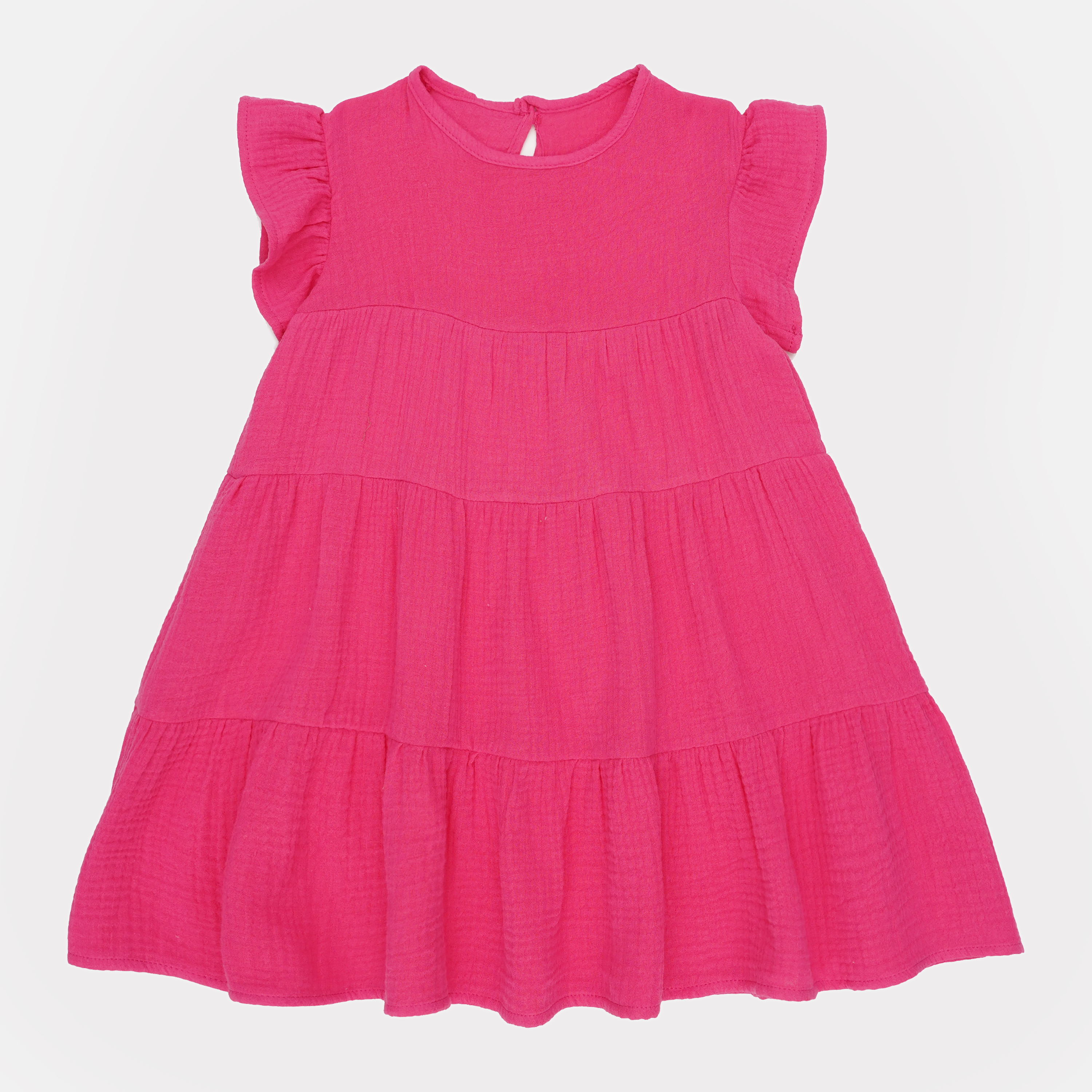 Акція на Дитяча літня сукня для дівчинки Tair kids СФ849 128 см Малина від Rozetka